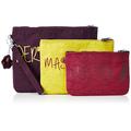 Kipling Iaka L Wristlet, Women’s Coin Purse (Pack of 3), Purple (REF34Z Plum Purple), 28x21.5x1 cm