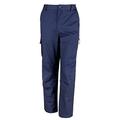 Result R303X Regular Work-Guard Sabre Stretch Trousers, Navy, Medium/Size 34 Regular