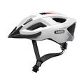 ABUS Aduro 2.0 City Helmet - Allround Bicycle Helmet in Sportive Design for City Traffic - for Women and Men - White, Size L