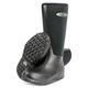 Dirt Boot Unisex Adults Neoprene Wellington Muck Field Boots Rain Wellies (Black, numeric_4)