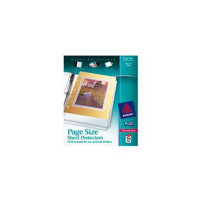 Avery Page-Size Sheet Protectors - Diamond Clear 50 Pack