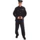 Dress Up America Police Costume For Adults - Shirt, Pants, Hat, Belt, Gun Holster and handcuffs Cop Set