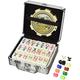 CHH Double 12 Numeral Pro Size Mexican Train & Chicken Domino Set