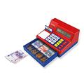 Learning Resources LSP2629-EUR Pretend Calculator Cash Register with Euro Play Money