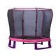 Plum 7ft Junior Jumper Springsafe Children's Trampoline and Enclosure - Pink & Purple