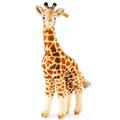 Steiff Bendy Giraffe Plush Toy (Beige/Brown) 068041