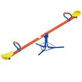 Spielwerk® 360° Rotating Childrens Seesaw with Damper and Padded Handles | 200 x 67 x 70 cm | Up to 70kg Capacity | Shock Absorber Bumper | Rocking Swing Roundabout Garden Kids