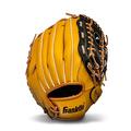 Franklin Sports Baseball and Softball Glove - Field Master - Baseball and Softball Mitt, 12" - Trapeze Web, Tan