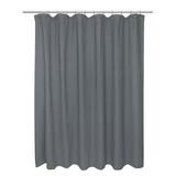 Symple Stuff Solid Color 100% Cotton Single Shower Curtain 100% Cotton in Gray | 72 H x 70 W in | Wayfair SYPL2485 39254084