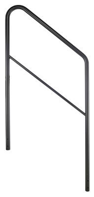 Stageworx Stair Railing 3 & 4 Steps Bk