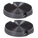 SPARES2GO Type 29 Carbon Charcoal Filter for Whirlpool Cooker Hood Vent Extractor (Pack of 2, 195mm x 33mm)