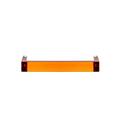 Kartell Rail Handtuchhalter, Plastik, dunkel orange, 30 x 4 cm