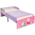 Worlds Apart Peppa Wutz-Bett für Kleinkinder, Rosa, Holz, 143 x 77 x 42.5 cm