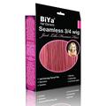 BiYa Hair Elements 3/4 Clip in Hälfte Perücke Extensions Länge Schulter, Cherry rot Nr. A39