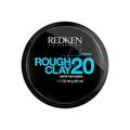 Redken Texturize Rough Clay 20 Matte Texturizer Haarpaste, Haar-Clay für matte Rough-Looks, starker Halt, für kurze bis halblange Frisuren, langanhaltendes Haar-Wachs, 50 ml