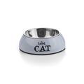 Beeztees 650400 Melamin Napf Rd Best Cat, 14 x 4.5 cm, grau