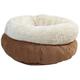 All for Paws Katzenbett Lammfell Donut Bett, Braun