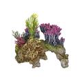 Nobby 28064 Aquarium Dekoration Aqua Ornaments KORALLE mit Pflanzen; L15,5 x B9 x H10,5 cm