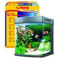 Sera 31152 Biotop LED Cube 130 XXL Ein 130 l Süßwasser-Komplettaquarium mit LED Beleuchtung und Filtration