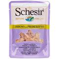 Schesir Katzenfutter Thunfisch mit Schinken Portionsbeutel 70 g, 20er Pack (20 x 70 g)