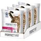 Perfect Fit Katzenfutter Trockenfutter Adult 1+ reich an Lachs, 4er Pack (4 x 1,4 kg)