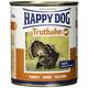 Happy Dog Fleisch Dosen Truthahn Pur, 800 g, 6er Pack (6 x 800 g)