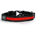 Cesar Millan Original Bright Light Collar LED Hundehalsband USB Solar, Größe S