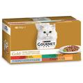 Gourmet Gold Feine Komposition Katzenfutter, 48er Pack (48 x 85 g)