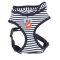 Puppia PAQA-AC1411 Hunde Geschirr, Beach Party Harness, large, dunkelblau