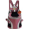 Doggy Dolly PC149 Rucksack für Hunde pink mit Tupfen