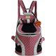 Doggy Dolly PC149 Rucksack für Hunde pink mit Tupfen