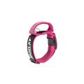 Julius K9 200HA-K-PN-2015 Color & Gray series-K9-Halsband mit Haltegriff, Sicherheitsverschluss und Logo und Sicherheitsverschluss, 50 mm*49-70 cm, verstellbar, pink-grau