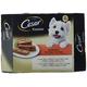 Cesar Hundefutter Klassiker Selektion, 3 er Pack (3 x 8 Schalen x 150g)