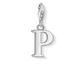 Thomas Sabo Damen Charm-Anhänger P Buchstabe Charm Club 925 Sterling Silber 0190-001-12