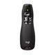 Logitech R400 Presenter, Kabellose 2.4 GHz Verbindung via USB-Empfänger, 15m Reichweite, Roter Laserpointer, Intuitive Bedienelemente, 6 Tasten, Batterieanzeige, PC - Schwarz