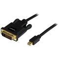 StarTech.com- 3m Mini-DisplayPort auf DVI-Kabel - Computer-Monitor-Kabel - Mini-Display auf DVI-Kabel - mDP auf DVI-Kabel - 1920 x 1200 - Schwarz (MDP2DVIMM10B)