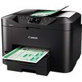 Canon MAXIFY MB2750 Multifunktionssystem Tintenstrahldrucker (DIN A4, Drucken, Scannen, Kopieren, Faxen, 7,5-cm-Touchscreen, Druckauflösung 600x1200 DPI, WLAN, Duplexdruck, 50-Blatt-ADF) schwarz