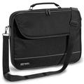 Pedea Laptoptasche Fair Notebook-Tasche bis 15,6 Zoll (39,6 cm) Umhängetasche mit Schultergurt, Schwarz