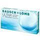 Bausch + Lomb Ultra, sphärische Premium Monatslinsen, Kontaktlinsen weich, 3 Stück BC 8.5 mm / DIA 14.2 / -12 Dioptrien