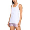 Under Armour Damen Tech Tank - Solid, Weiß, MD, 1275045-100