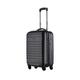 JSA 45553 - Reisetrolley S aus ABS - Kunststoff, schwarz matt, ca. 53 x 36 x 18 cm