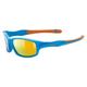 uvex sportstyle 507 - Sonnenbrille für Kinder - verspiegelt - inkl. Kopfband - blue-orange/orange - one size