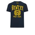 BENLEE Rocky Marciano Herren T-shirt Duxbury Men Regular Fit T shirt, Dunkelblau, L EU