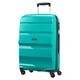 American Tourister Bon Air - Spinner M, Koffer, 66 cm, 57.5 L, Türkis (Deep Turquoise)