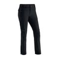 Maier Sports Damen Softshellhose Tech Pants W, Winter Wanderhose, Outdoorhose mit Fleece-Innenfutter, Regular Fit