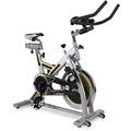 BH Fitness Uni Mkt Jet H9158RF Indoor Bike, Indoor Cycle, Silber Grau/Gelb, One Size