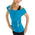 Winshape Damen Dance-Shirt WTR12 Freizeit Fitness Workout T, Türkis, XL