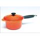 Le Creuset Gusseisen Profitopf mit Deckel, 16 cm, ofenrot