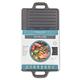 Kitchen Craft Deluxe Grillplatte aus Gusseisen