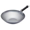 Kitchen Craft Pure Oriental Wok aus Carbonstahl, 30 cm